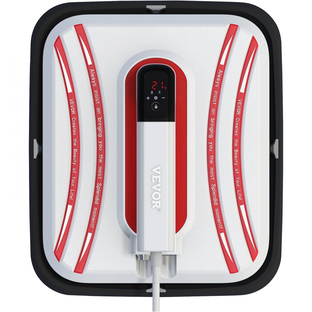VEVOR Prensa de Calor Portál 31 x 25,4 cm Máquina de Prensado de Calor con Pantalla Táctil para Camisetas Tazas Rojo 0-200 °C 800 W Mini Máquina de Transferencia de Calor de Alta Sensibilidad 110 V