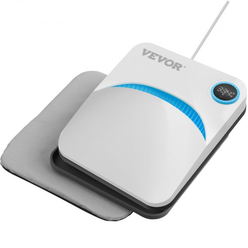 Máquina de prensa de calor VEVOR, 10 x 12 pulgadas, máquina portátil de impresión de camisas, máquina de prensa de calor de transferencia de sublimación multifuncional, recubierta de teflón, prensa de planchado fácil para camisetas/bolsos/almohadas/proyectos de vinilo HTV