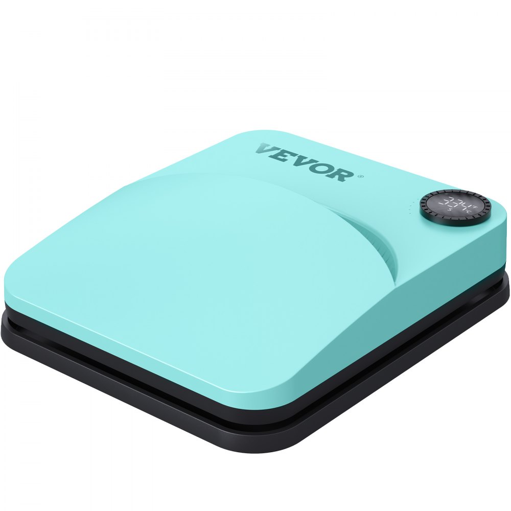 VEVOR Máquina de prensado en caliente, 9x9 pulgadas, impresión de camisetas portátil, máquina de prensado en caliente por transferencia por sublimación multifuncional, revestimiento de teflón, prensa fácil de planchar para camisetas/bolsos/almohadas/proyectos de vinilo HTV