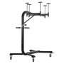 Elevador de techo rígido VEVOR, 200 lb, sistema de extracción y almacenamiento de techo rígido para Jeep, fácil de operar por una sola persona, compatible con Jeep Wranglers de 2 y 4 puertas YJ, TJ, JK, JL y 4XE y Ford Bronco de 4 puertas y 6.ª generación+