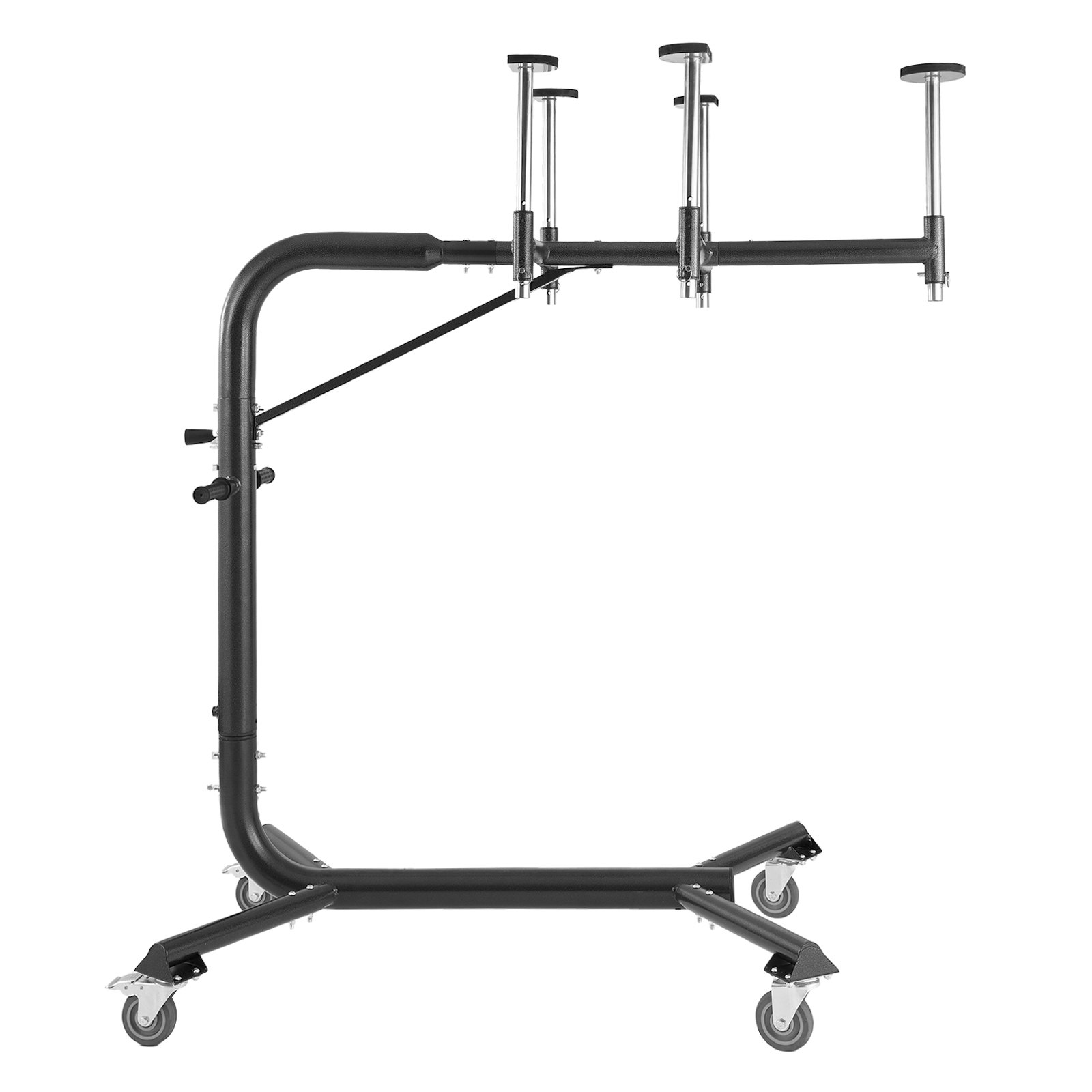 Elevador de techo rígido VEVOR, 200 lb, sistema de extracción y almacenamiento de techo rígido para Jeep, fácil de operar por una sola persona, compatible con Jeep Wranglers de 2 y 4 puertas YJ, TJ, JK, JL y 4XE y Ford Bronco de 4 puertas y 6.ª generación+