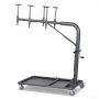 Elevador VEVOR para quitar techos rígidos, 100 kg, sistema de extracción y almacenamiento de techos rígidos para Jeep, operación rápida y sencilla por una sola persona, altura ajustable, para Jeep Wrangler YJ, TJ, JK, JL, 4XE, Ford Bronco de 4 puertas y 6.ª generación+