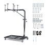 Elevador VEVOR para quitar techos rígidos, 100 kg, sistema de extracción y almacenamiento de techos rígidos para Jeep, operación rápida y sencilla por una sola persona, altura ajustable, para Jeep Wrangler YJ, TJ, JK, JL, 4XE, Ford Bronco de 4 puertas y 6.ª generación+