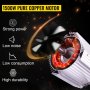 Cabrestante eléctrico VEVOR Cabrestante eléctrico portátil 1100lbs Cable de control remoto