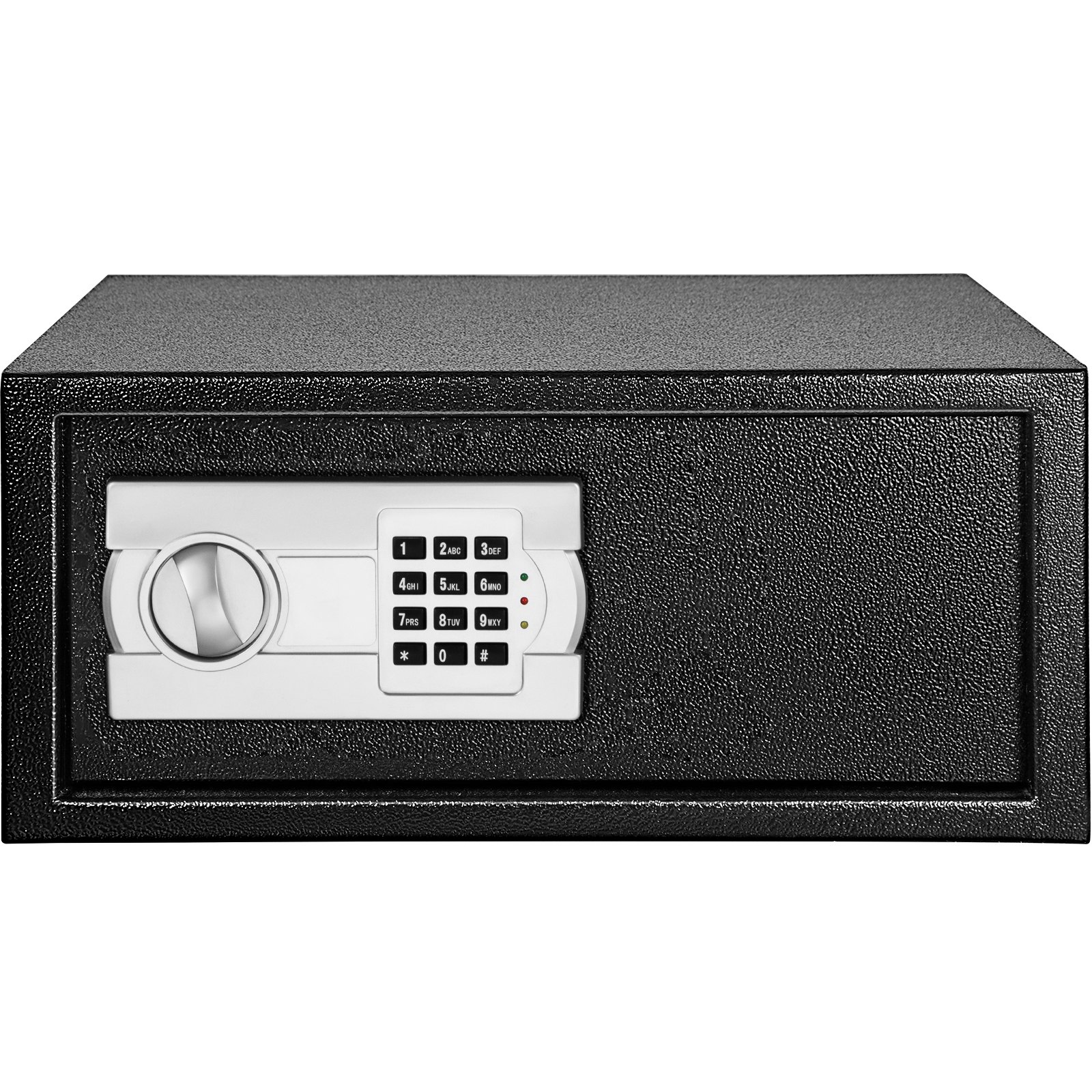 VEVOR Caja de seguridad de 0.8 pies cúbicos, caja de seguridad con cerradura digital, caja de seguridad digital, con dos llaves, construcción de acero al carbono, ideal para el hogar, hotel y oficina