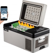 Refrigerador pequeño portátil de 20L, refrigerador doméstico para coche, congelador compacto, nevera 220V