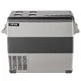 Refrigerador VEVOR de 12 voltios, refrigerador para auto de 58 cuartos, congelador portátil de doble zona, refrigerador con compresor y congelador con 12/24 V CC y 110-240 V CA, para auto, camión, RV, camping y uso doméstico.