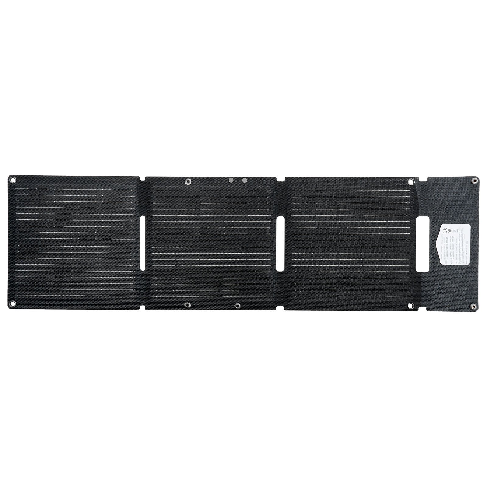 Cargador solar plegable VEVOR de 30 W, panel solar monocristalino tipo N de 16 BB con 24 % de eficiencia, ultraligero y portátil con puertos USB-A, USB-A (QC3.0) y tipo C para camping, senderismo, teléfonos y tabletas.