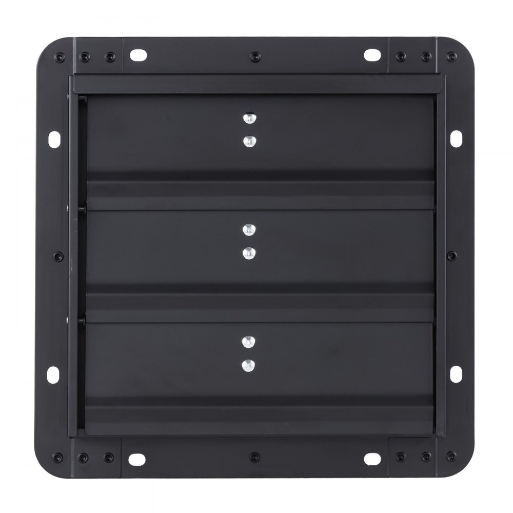 VEVOR Ventilador de escape de 10 pulgadas con persianas, para ático, de pared, con controlador de velocidad variable, 900 CFM, motor de CA, acero resistente, silencioso, para cobertizos, garajes e invernaderos, color negro