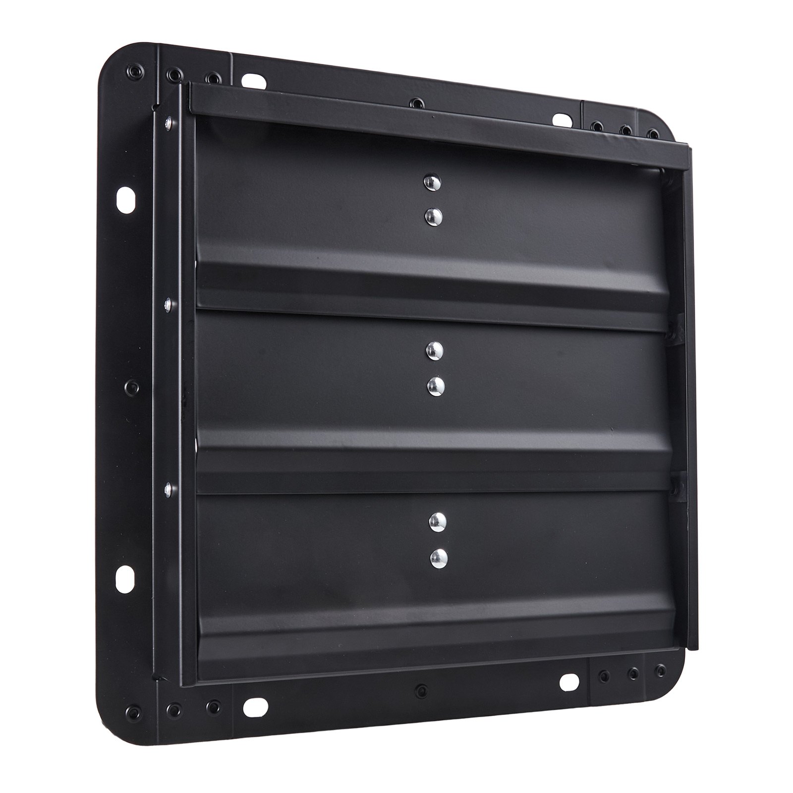 VEVOR Ventilador de escape de 10 pulgadas con persianas, para ático, de pared, con controlador de velocidad variable, 900 CFM, motor de CA, acero resistente, silencioso, para cobertizos, garajes e invernaderos, color negro