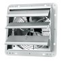 Ventilador de escape con obturador VEVOR de 10 pulgadas, 820 CFM de alta velocidad, ventilador de ático de montaje en pared de aluminio con motor de CA, ventilación y refrigeración para invernaderos, garajes, cobertizos, tiendas, FCC
