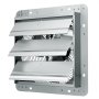 Ventilador de escape con obturador VEVOR de 12 pulgadas, alta velocidad 1000 CFM, ventilador de ático de montaje en pared de aluminio con motor de CA, ventilación y refrigeración para invernaderos, garajes, cobertizos, tiendas, FCC