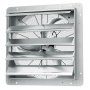 Ventilador de escape con obturador VEVOR de 24 pulgadas, alta velocidad 3320 CFM, ventilador de ático de montaje en pared de aluminio con motor de CA, ventilación y refrigeración para invernaderos, garajes, cobertizos, tiendas, FCC