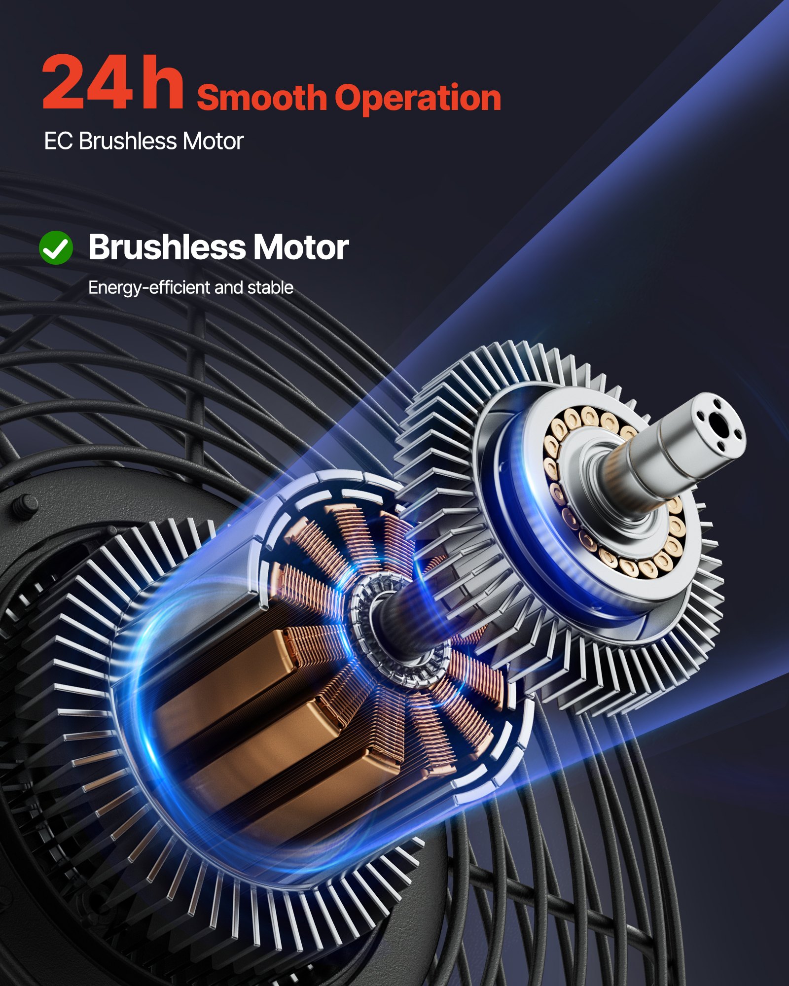 VEVOR Ventilador de escape de 10 pulgadas para persianas, para ático, con control de temperatura de velocidad variable y programación inteligente, 1000 CFM, motor EC, temporizador, para cobertizos, garajes e invernaderos, color negro