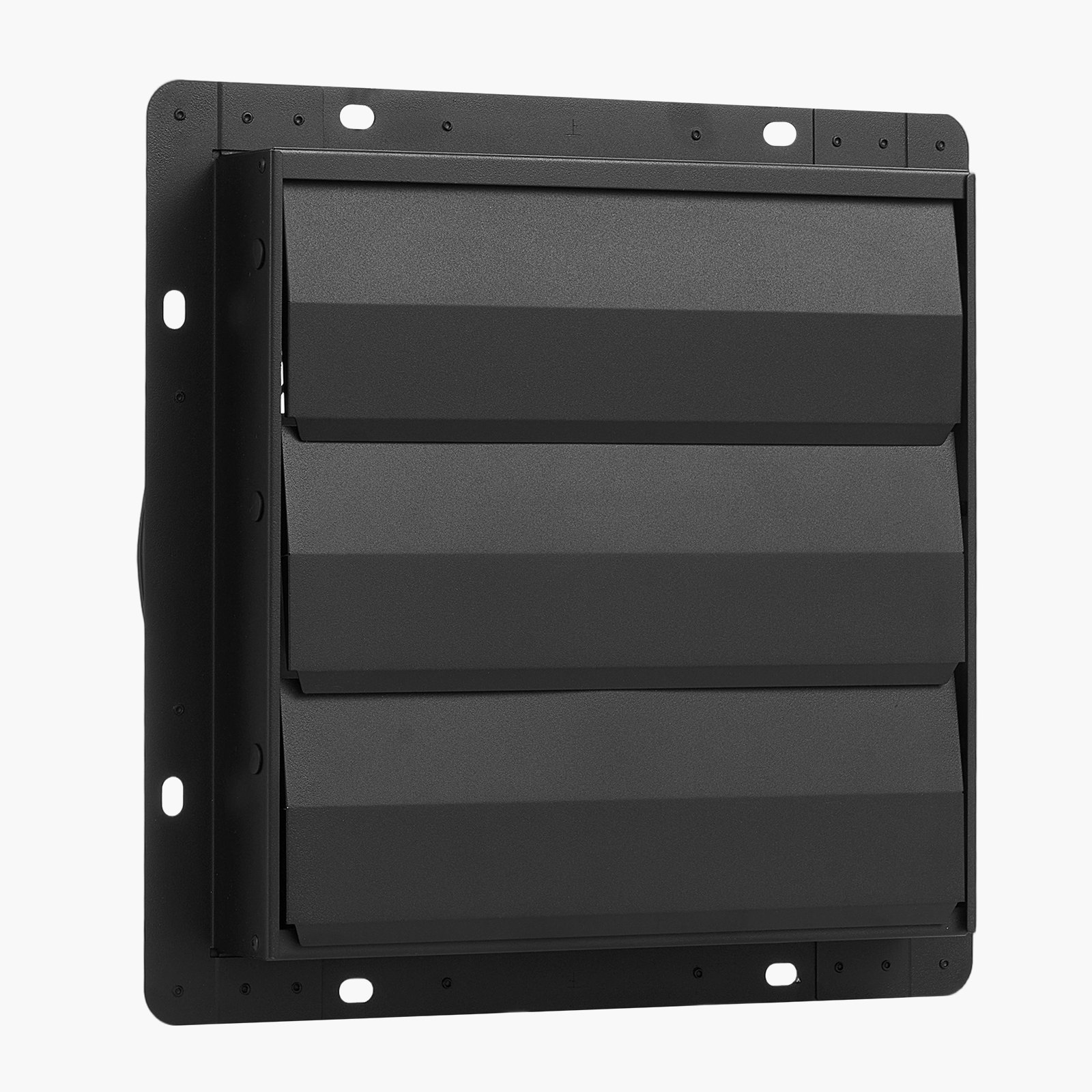 VEVOR Ventilador de escape de 10 pulgadas para persianas, para ático, con control de temperatura de velocidad variable y programación inteligente, 1000 CFM, motor EC, temporizador, para cobertizos, garajes e invernaderos, color negro