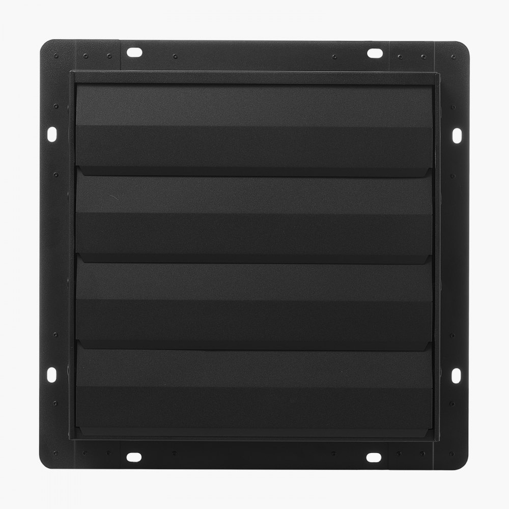 VEVOR Ventilador de escape de 14 pulgadas para persianas, para ático, con control de temperatura de velocidad variable y programación inteligente, 2000 CFM, motor EC, temporizador, para cobertizos, garajes e invernaderos, color negro