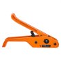 Kit de herramientas de flejado y bandaje VEVOR de color naranja con mango de metal resistente y mecanismo de palanca.