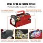 VEVOR Kit de bomba de transferencia de combustible diésel, 10 GPM, 12 V CC, portátil, eléctrico, autocebante, kit de bomba extractora de transferencia de combustible con manguera de boquilla de apagado automático para diésel, queroseno, máquina, aceite de transformador