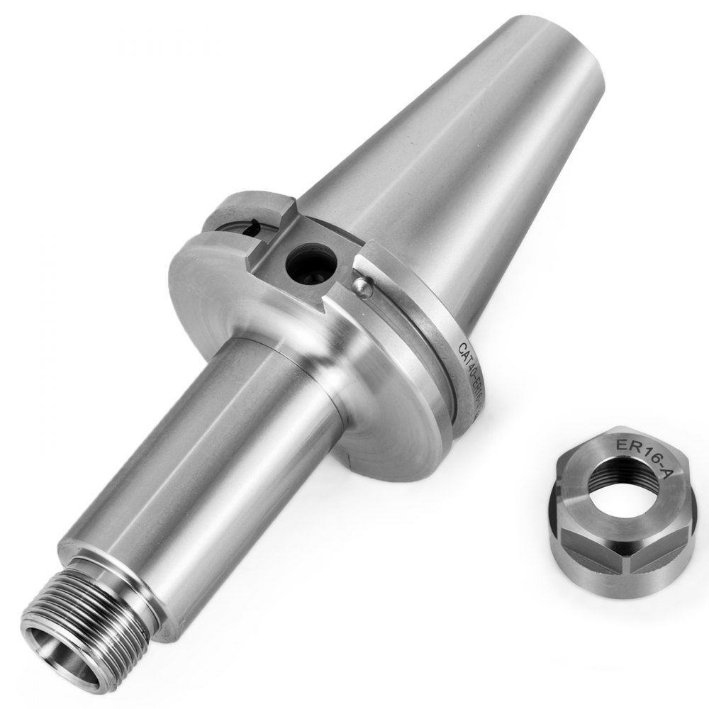 VEVOR Portabrocas CAT40-ER16 - Juego de 4 portaherramientas de 100 mm