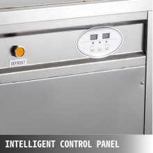 VEVOR Máquina para hacer rollos de helado Máquina de rollo de helado frito maquina de helados Sartén cuadrada individual