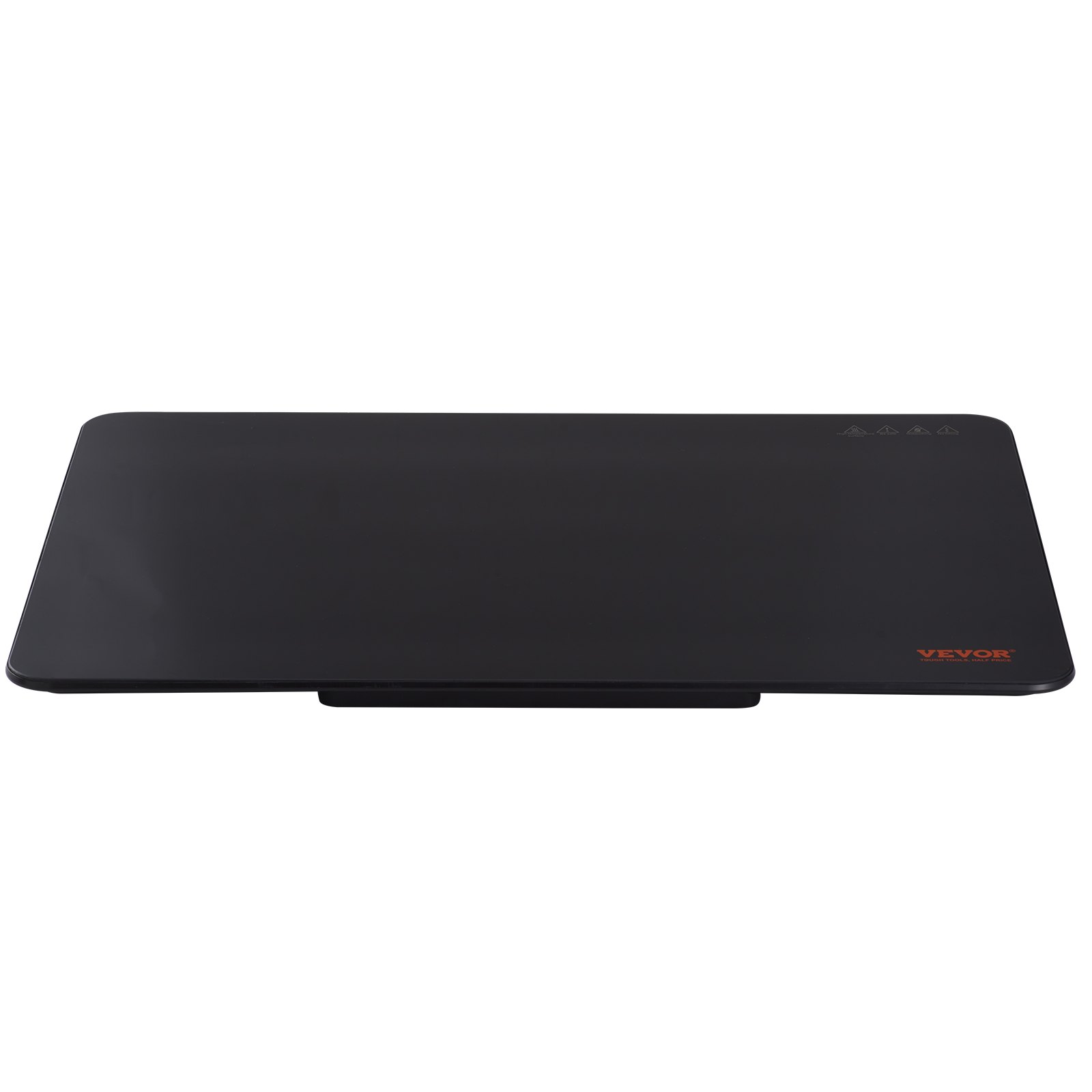 VEVOR Bandeja calentadora eléctrica, bandeja calefactora portátil de vidrio templado de 16,5" x 23,6" con control de temperatura (65-90 ℃), perfecta para cenas, catering, casa, fiestas, eventos, entre