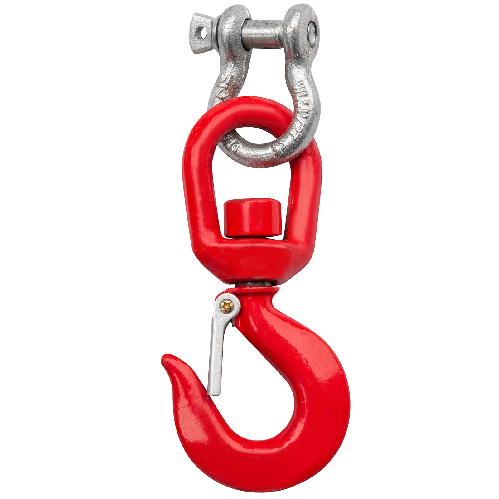 Grúa móvil para montacargas VEVOR de 3 toneladas de capacidad, accesorio de grúa para montacargas con 2 ganchos, polipasto de elevación para montacargas con pluma de armazón, extensión para montacargas, accesorio de pluma para montacargas, equipo de manejo de remolque.