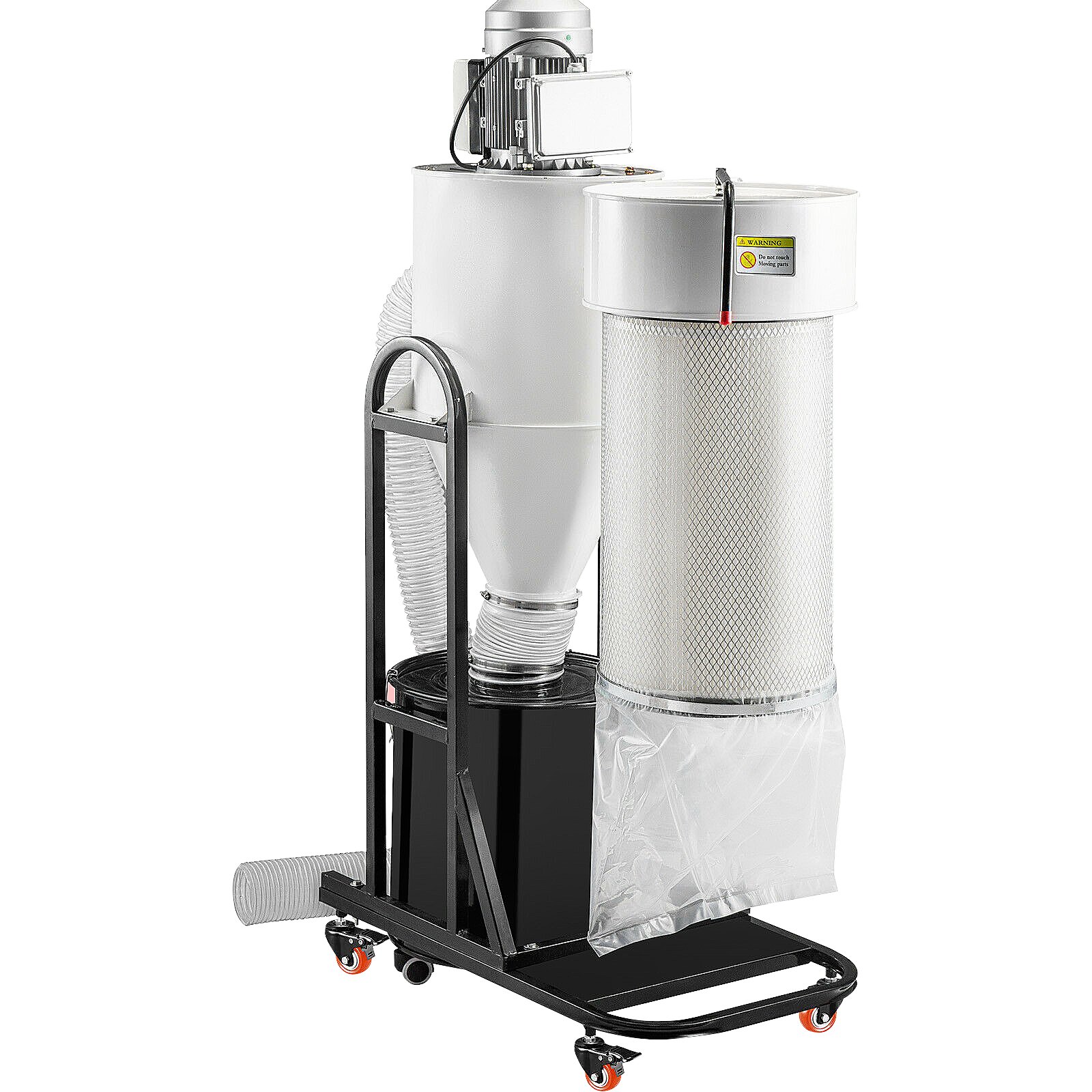 Colector de polvo ciclónico VEVOR, colector de polvo para carpintería, 2HP, 220V, resistente