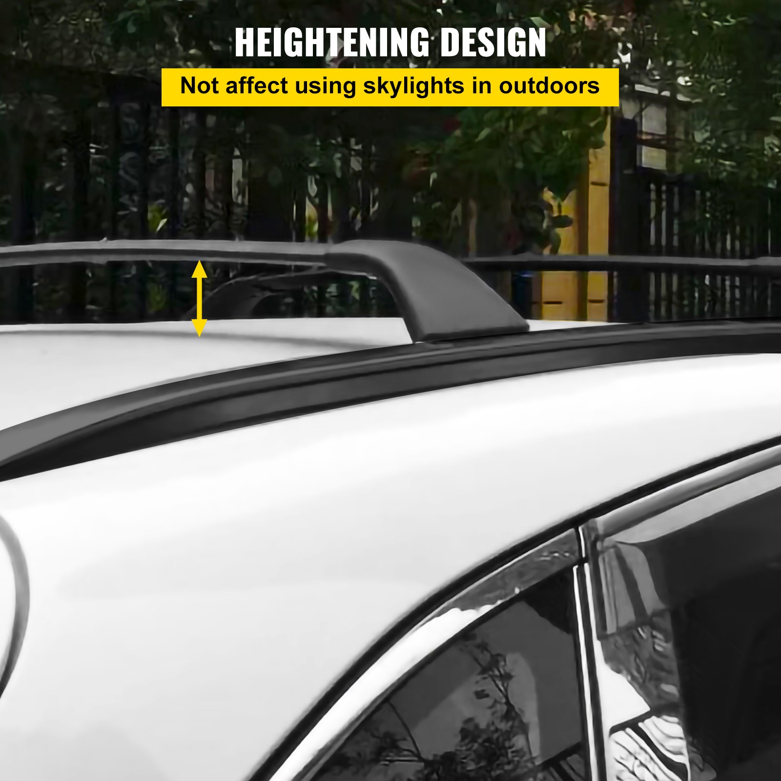 Portaequipajes VEVOR para Mazda CX-5 con diseño elevado para un mejor acceso al tragaluz