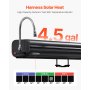 Tanque de agua para portaequipajes de techo de 4,5 galones Tanque de agua portátil con panel protector contra salpicaduras