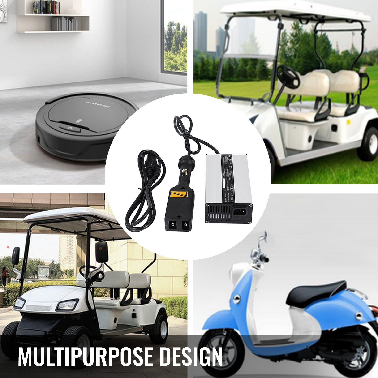 cargador de batería del carro de golf de 36V 5A para el carro de golf Ez Go Club Car DS TXT Yamaha