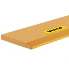 Cuchilla de corte VEVOR, cuchilla de cuchara de 60x6x5/8", cuchilla avanzada soldada y atornillada, cuchilla de cargadora de acero al carbono-manganeso de 16Mn, cuchilla de dirección deslizante con pintura para excavadora y cargadora