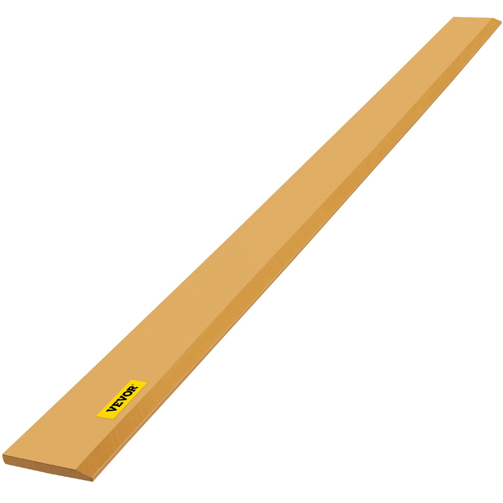 Cuchilla de cucharón VEVOR, 60 x 6 x 5/8", cuchilla avanzada soldable y atornillable, cuchilla de acero al carbono-manganeso de 16 Mn para cargadora, cuchilla de dirección deslizante con pintura para excavadora y carga
