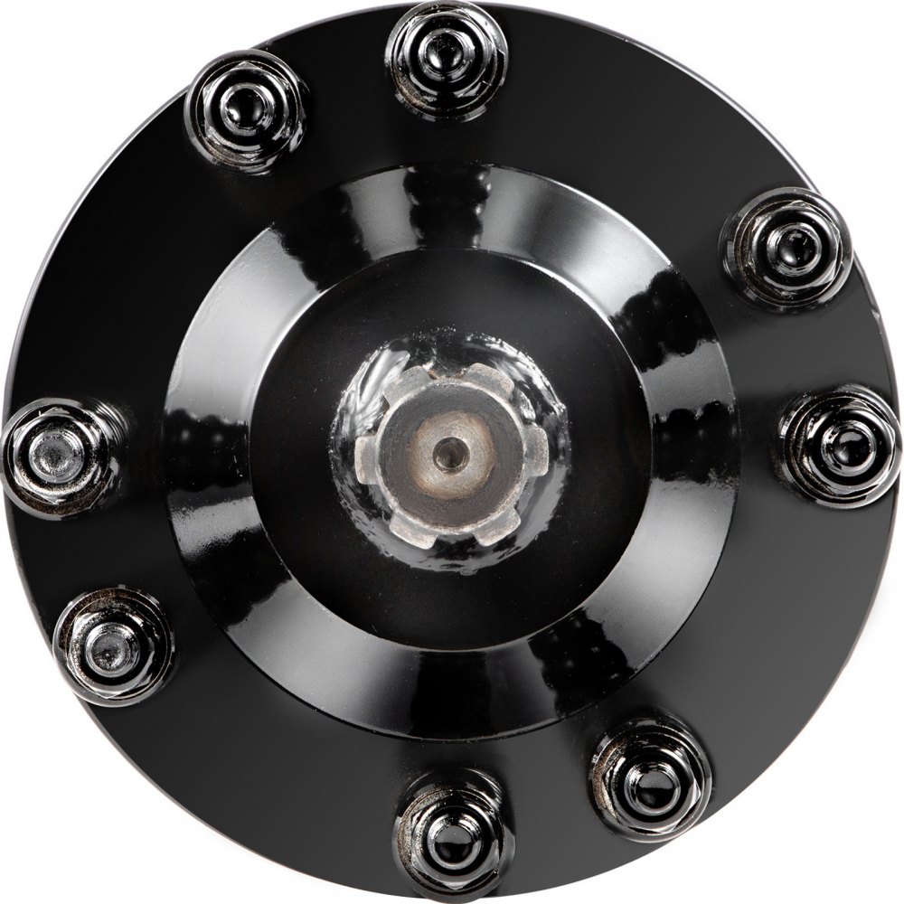 Embrague deslizante VEVOR, embrague deslizante de toma de fuerza de 1 3/8", embrague deslizante de toma de fuerza de 6 extremos estriados, embrague deslizante de tractor de acero carburado, embrague deslizante de cortador giratorio ajustable, embrague deslizante negro de toma de fuerza estriado para eje de toma de fuerza