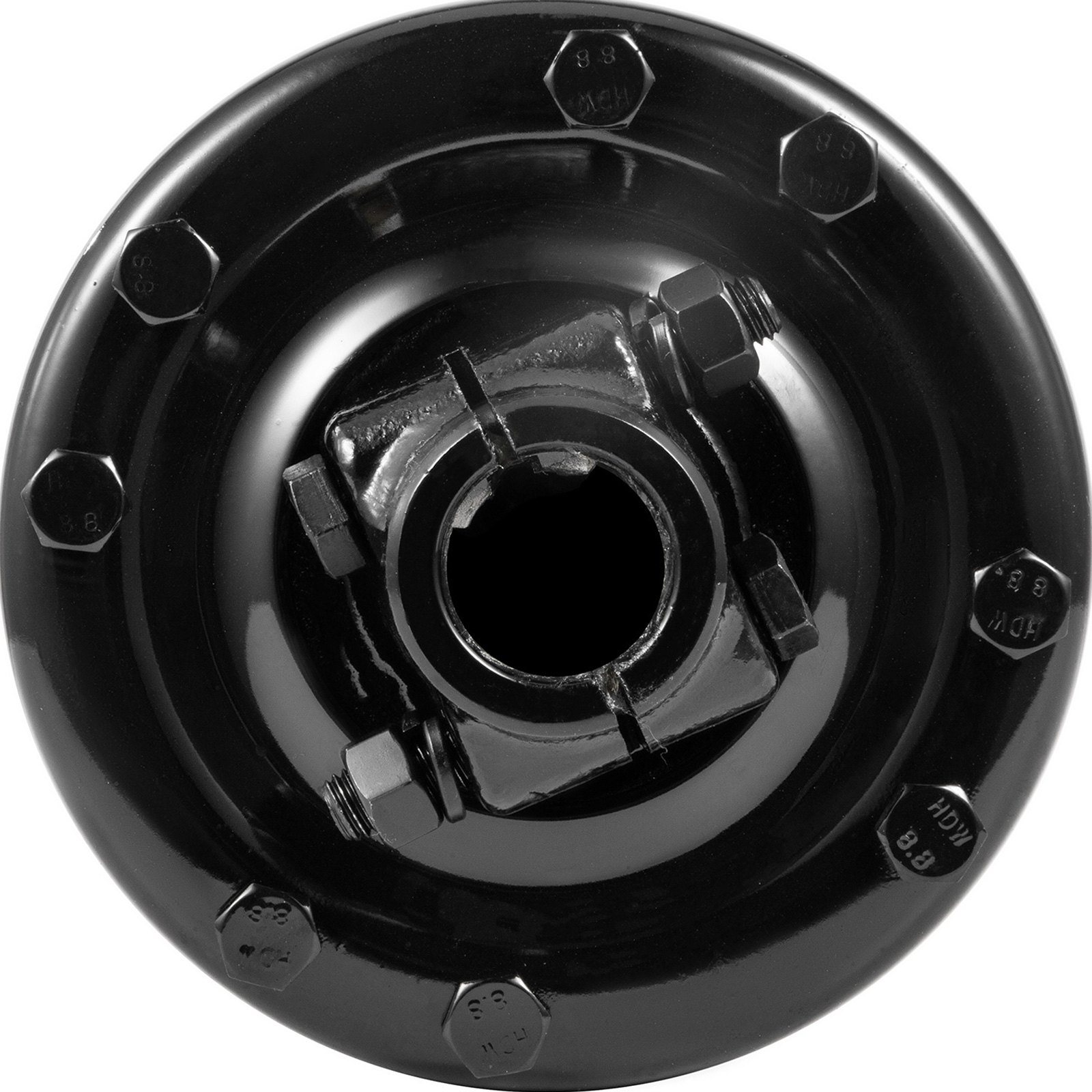 Embrague deslizante VEVOR, embrague deslizante de toma de fuerza de 1 3/8", embrague deslizante de toma de fuerza de 6 extremos estriados, embrague deslizante de tractor de acero carburado, embrague deslizante de cortador giratorio ajustable, embrague deslizante negro de toma de fuerza estriado para eje de toma de fuerza