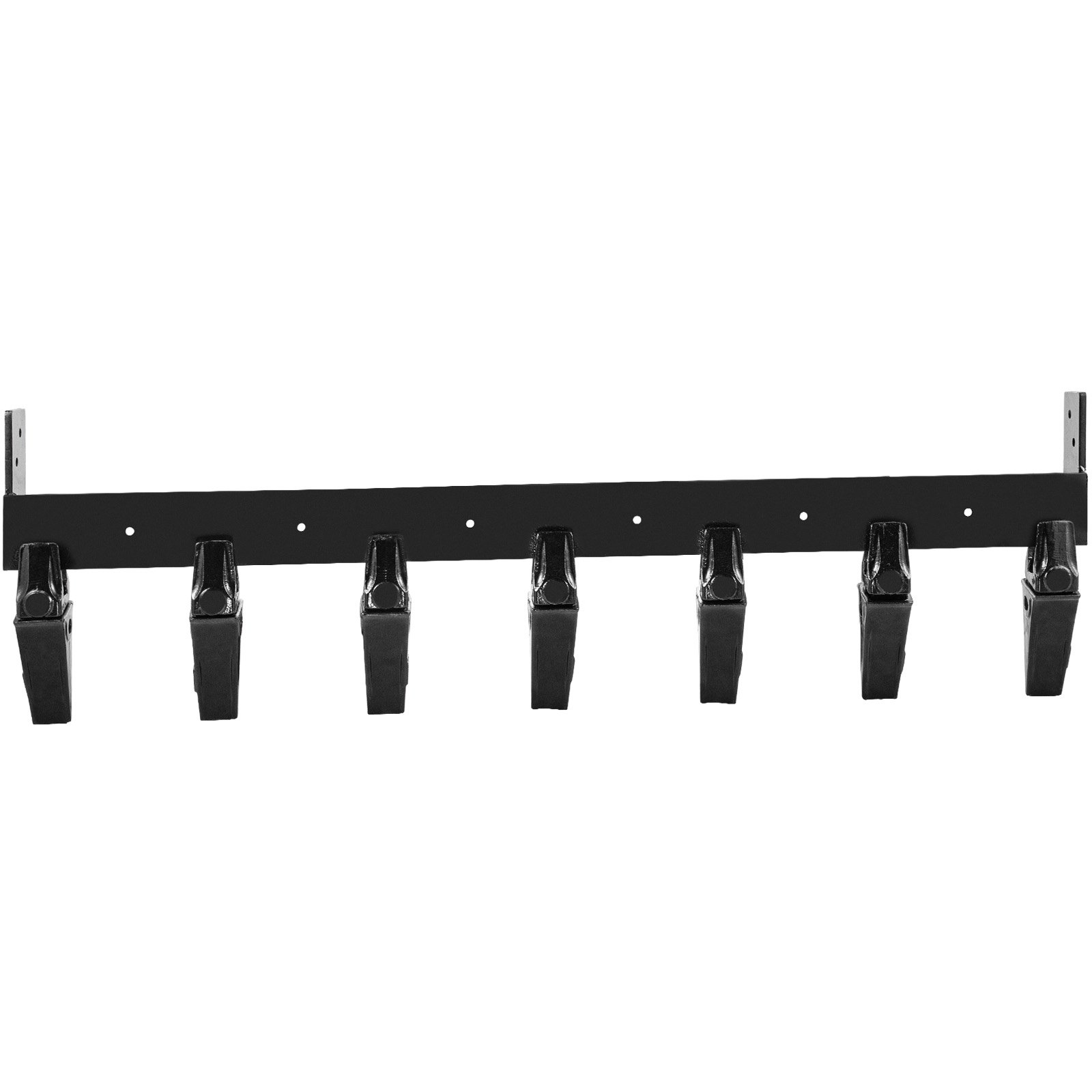 VEVOR Barra de Dientes del Cucharón, Barra de Dientes Espaciadora para Cucharón Cargador 23 TF El Cucharón con Dientes Atornillados, Permite la Penetración de Suelo Compactado y Otros Materiales