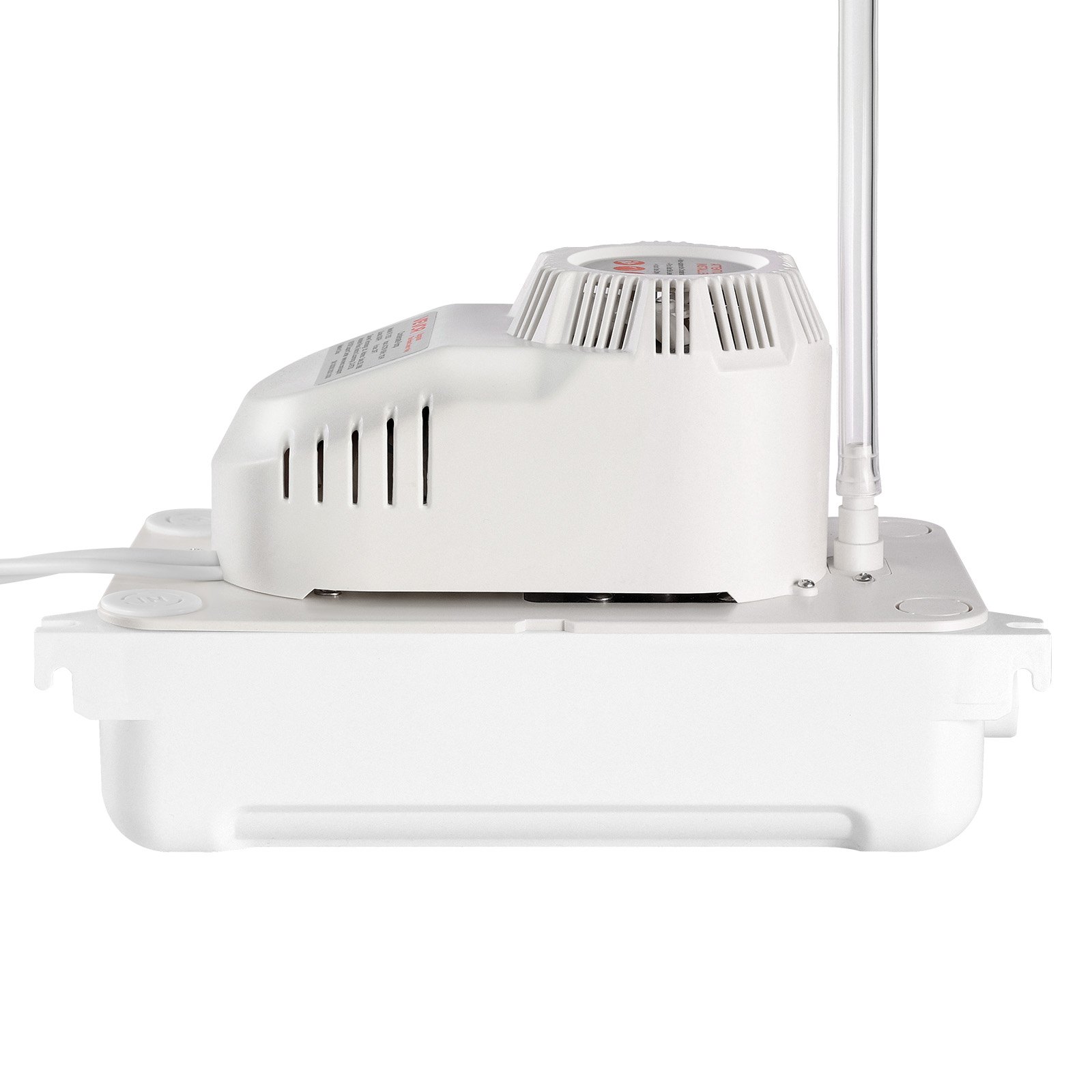 Bomba de condensado VEVOR, 1/12 HP, 90 GPH, elevación de 20 pies, bomba automática de eliminación de condensado de CA de 115 V con interruptor de seguridad, tubería de 20 pies, para aire acondicionado, deshumidificador, HVAC, horno, drenaje de agua de máquina de hielo.