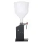 VEVOR Máquina Llenadora de Líquidos 10-120 ml con Tolva de Silicona de 12 L, Llenadora Manual de Botellas con Boquilla de Acero Inoxidable 304, Base Ajustable y Anillos de Sellado para Líquidos Pastas