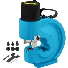 Herramienta de perforación hidráulica VEVOR CH-70, perforadora de fuerza de excavadora de 35T, perforadora de agujeros lisos para placa de hierro, barra de cobre, aluminio, acero inoxidable