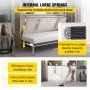 VEVOR Murphy - Mecanismo de resortes de pared para montaje de alta resistencia, kit de bricolaje para cama Queen Twin (horizontal), color blanco