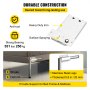 VEVOR Murphy - Mecanismo de resortes de pared para montaje de alta resistencia, kit de bricolaje para cama Queen Twin (horizontal), color blanco
