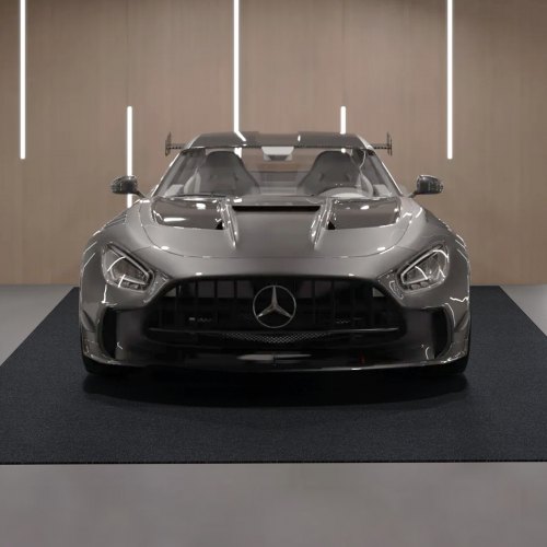 VEVOR - Alfombrilla impermeable para garaje, para debajo del coche, tamaño compacto de 90 x 150 cm, resistente y con agarre firme, protege el suelo del garaje del agua, el barro y el aceite. Ideal para garajes, invernaderos y entradas.