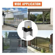 VEVOR 3300lbs Abridor de Puerta Deslizante Automático Operador de Entrada Sensor Infrarrojo