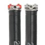 VEVOR Garage Door Torsion Springs, Pair of 0.207 x 2 x 22inch, 16000 Cycles, Garage Door Springs with Non-Slip Winding Bars, Gloves and Mounting Wrench, Electrophoresis Coated for Replacement