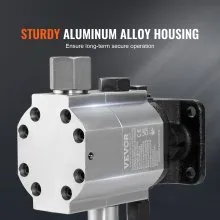 VEVOR Bomba hidráulica divisora de madera 3000 PSI Bomba divisora de troncos de 2 etapas 13 GPM, bomba hidráulica de engranajes 3600 RPM Bombas divisoras de troncos de aluminio Eje con llave de 1/8" para divisores de troncos de gas/unidades de potencia hidráulica
