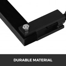 Esparcidor de carcasa diferencial VEVOR para ejes Dana para series 30 44 60 70 y 80 (negro)