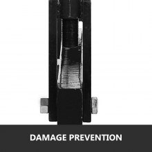 Esparcidor de carcasa diferencial VEVOR para ejes Dana para series 30 44 60 70 y 80 (negro)