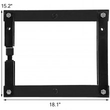 Esparcidor de carcasa diferencial VEVOR para ejes Dana para series 30 44 60 70 y 80 (negro)