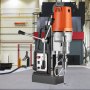 Taladro magnético VEVOR en un entorno de taller industrial