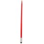 VEVOR Hay Spear 49" Bale Spear 4500 lbs Capacity, Bale Spike Quick Attach Square Hay Bale Spears 1 3/4" wide, Red Coated Bale Forks, Bale Hay Spike with Hex Nut & Sleeve for Buckets Tractors Loaders