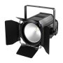 VEVOR Stage Light with Barn Doors, 200 W 6 in 1 COB Par Light RGBWA-U-V, Spotlight for Event, Wedding, Church, Theater, Bar, Concert, Auto/DMX/Master-Slave/Sound Control, Signal Cable & Power Cord